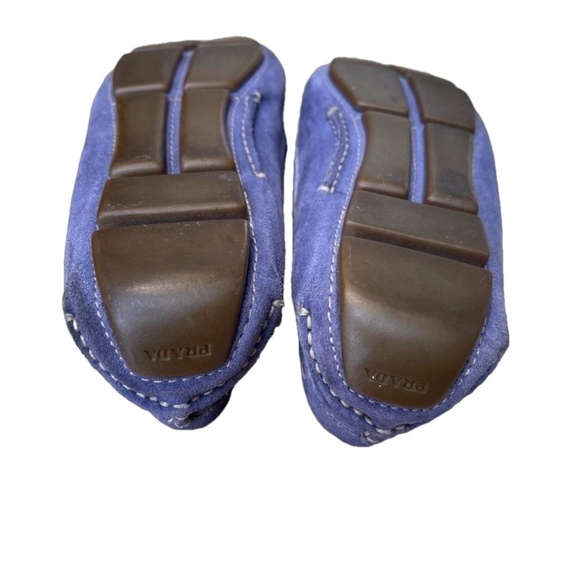 PRADA SUEDE LOAFERS - Picture 10 of 10